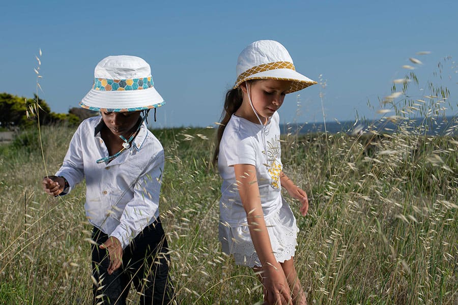 Chapeau anti-UV enfant "Louison" - Imagen 10
