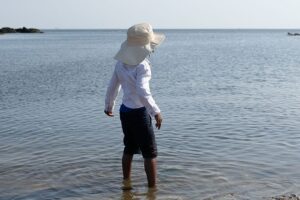 Chapeau anti-UV enfant mixte "Mini-Bordelais"