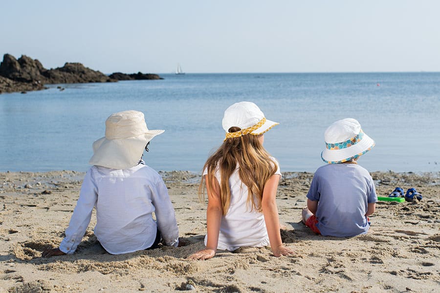 Chapeau anti-UV enfant "Louison" - Imagen 11