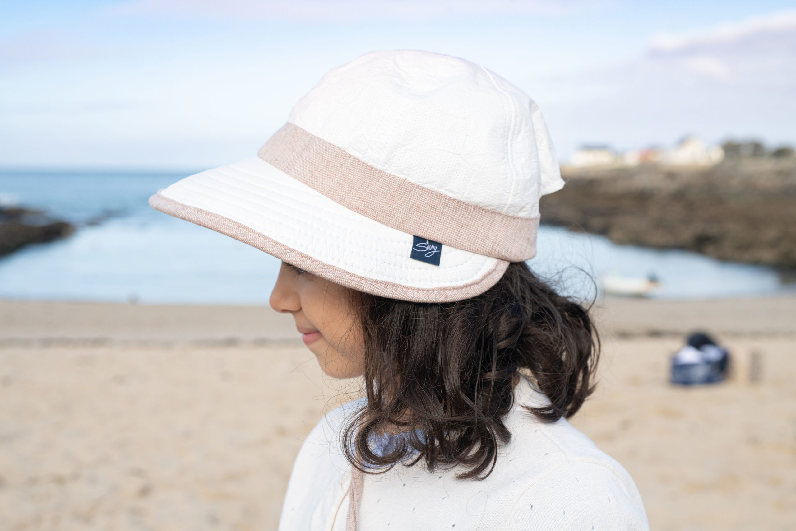 Chapeau anti-UV enfant "Louison" - Imagen 5