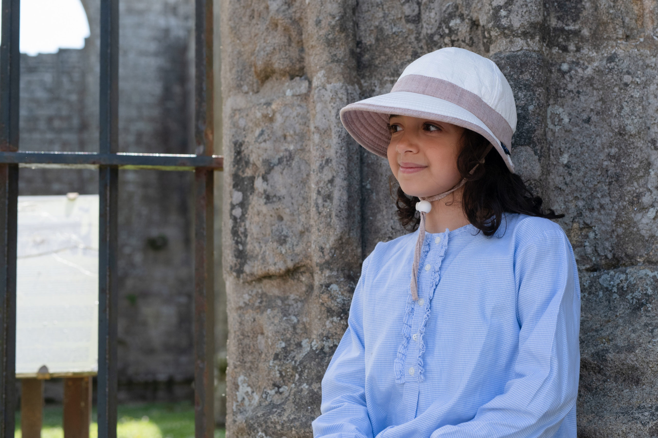 Chapeau anti-UV enfant "Louison" - Imagen 2