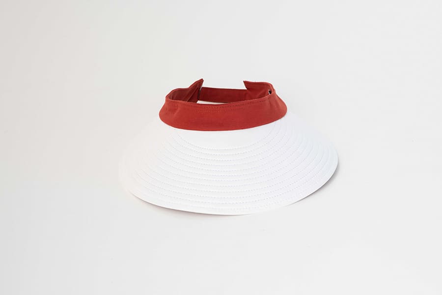 Visière anti-UV femme "Bauloise" 7 ou 12 cm – (4 couleurs) - Image 5