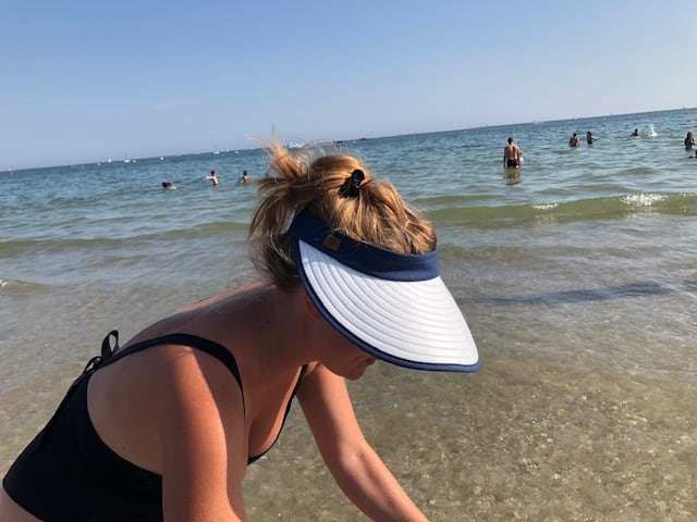 Visière anti-UV femme "Bauloise" 7 ou 12 cm – (4 couleurs) - Image 6