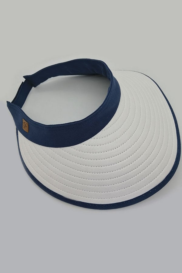 Visière anti-UV femme "Bauloise" 7 ou 12 cm – (4 couleurs) - Image 8