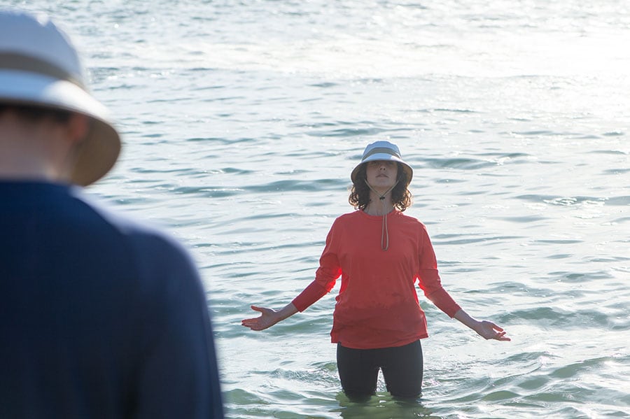 T-shirt manches longues anti-UV femme "Cap Ferret"– MADE IN FRANCE - Imagen 5