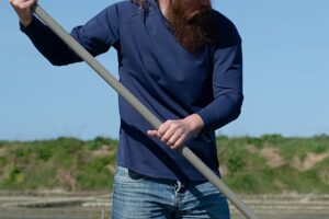 T-shirt manches longues anti-UV homme "Biarritz"- MADE IN FRANCE