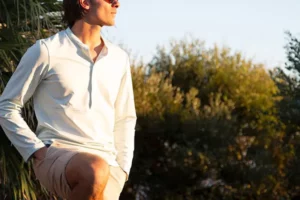 T-Shirt / UV-Schutz-Hemd für Männer„Guéthary“ – MADE IN France