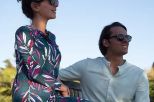 Langes UV-Schutzkleid für Damen „Belém“ – MADE IN FRANCE
