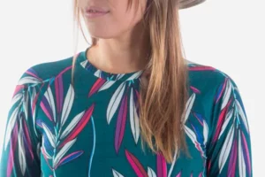 Langärmliges UV-Schutz-T-Shirt für Damen „Cap Ferret“ – MADE IN FRANCE